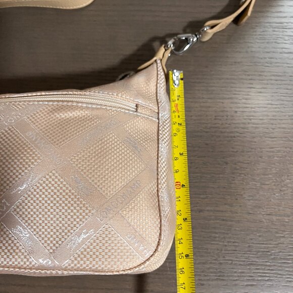 Longchamp Canvas/Leather Crossbody Bag with Removable, Adjustable Strap - Picture 4 of 7